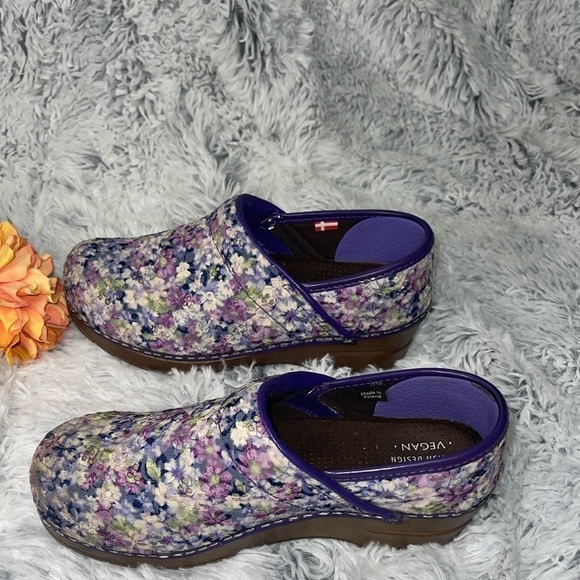 Sanita Purple Amanda Vegan Professional Clog - Picture 3 of 8